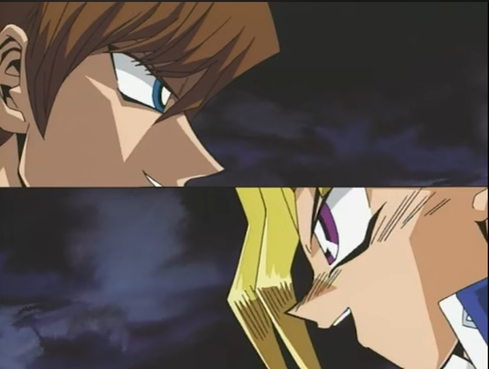 Yugi and Kaiba